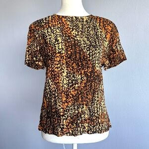 Vintage Gianni Leopard Cheetah Spotted Tee